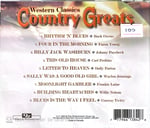 Western Classics : Country Greats CD