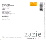 Zazie – Made In Love CD