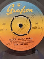 Zeki Müren Kıskanç Sevgilim 45lik