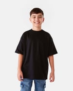 LACIEL PARIS YARIM KOL OVERSIZE BASIC SİYAH