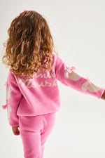 PEMBE TRİKO MİNNİE TAKIM