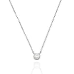 0.15 Ct Pırlanta Tektaş Kolye