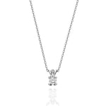 0.15 Ct Pırlanta Tektaş Kolye