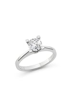 1.00 Ct Takoz Tırnak Lab Grown Pırlanta Tektaş Yüzük