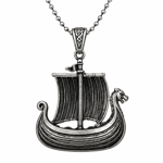 Drakkar – Viking Gemisi Kolye