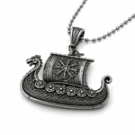 Drakkar – Viking Gemisi Kolye