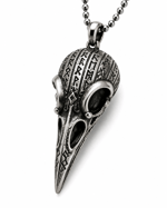 Raven Skull Kolye 