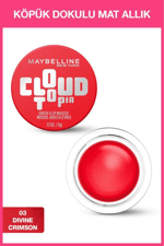 Cloudtopia Köpük Dokulu Mat Allık - 03 Divine Crimson