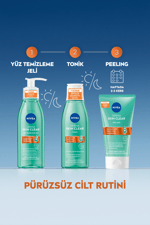 Derma Skin Clear Sivilce Karşıtı Yüz Temizleyici Peeling 150ml, Arındırıcı, Salisilik Asit