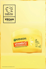 Garnier C Vitamini Fresh & Bright Aydınlatıcı Nemlendirici Sorbe Yüz Kremi 85 ML, Vegan & Cruelty Free