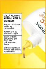 Garnier C Vitamini Wonder Tint 3 Etki 1 Arada Renkli Nemlendirici Orta Ton, SPF50, Vegan