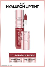 Hyaluron Lip Tint Dudak Parlatıcı - 521 Bordeaux Please