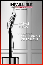 Infaillible 24H Brow Lamination Şeffaf Kaş Sabitleyici