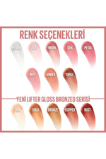 Lifter Gloss Nemlendirici Dudak Parlatıcısı- 009 Topaz