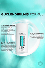 L'oréal Paris Bright Reveal Spf 50+ Koyu Leke Karşıtı Fluid Günlük Yüz Güneş Kremi 50ML
