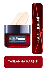 L'Oréal Paris Revitalift Lazer Yoğun Yaşlanma Karşıtı Gece Bakım Kremi