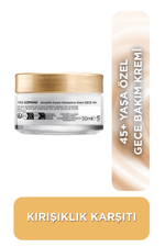 L'Oréal Paris Yaş Uzmanı 45+ Kırışıklık Karşıtı Sıkılaştırıcı Gece Kremi