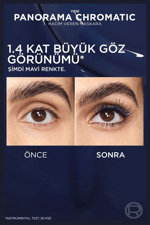 L'Oreal Paris Panorama Chromatic Maskara Blue Seudede