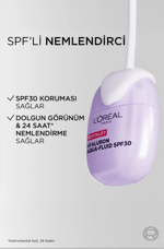 L'Oreal Paris Revitalift Hyaluronik Asit İçeren Dolgunlaştırıcı Etkili SPF30 Korumalı Nemlendirici Yüz Kremi 40ml