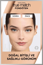 LOREAL PARİS TRUE MATCH 1R ROSE IVORY FONDÖTEN-