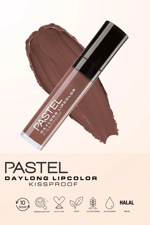 Pastel Daylong Lipcolor Kissproof Mat Likit Ruj 38, (7 ml)