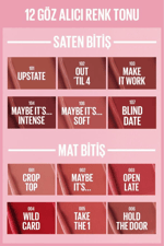 Serum Etkili Hyalüronik Asit ve Besleyici Yağ İçeren Ruj - 106 Maybe It's Soft