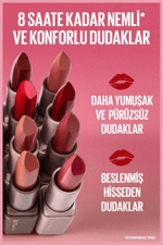Serum Etkili Hyalüronik Asit ve Besleyici Yağ İçeren Ruj - 106 Maybe It's Soft