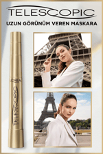 Telescopic Gold Maskara - Siyah