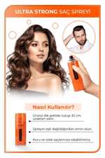 Ultra Strong Saç Spreyi 75 ml - Güçlü Tutuş