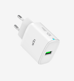C302 Safe 12W Lightning Kablolu Hızlı Şarj Cihazı beyaz