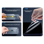 ZORE iPhone 14 Pro Max Zore 3D Oliv HD Temperli Cam Ekran Koruyucu + Kolay Uygulama Aparatı