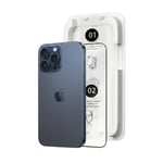 Fulltech MagicBox iPhone 15 Pro Premium Tempered Glass Aparatlı Ekran Koruyucu - Clear