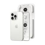 Fulltech MagicBox iPhone 16 Pro Premium Tempered Glass Aparatlı Ekran Koruyucu - Clear