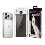 Fulltech MagicBox iPhone 17 Pro Premium Tempered Glass Aparatlı Ekran Koruyucu - Privacy