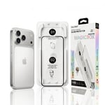 Fulltech MagicBox iPhone 17 Pro Premium Tempered Glass Aparatlı Ekran Koruyucu - Clear