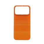 Fulltech PC1 iPhone 17 Pro Max Magsafe Karbon Tasarım Kılıf - Orange