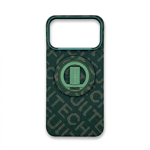 Fulltech PC2 iPhone 17 Pro Max Magsafe Karbon Tasarım Kılıf - Green
