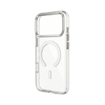 Fulltech PC3 iPhone 17 Pro Max Magsafe Karbon Tasarım Kılıf - Şeffaf White