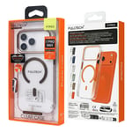 Fulltech PC3 iPhone 17 Pro Max Magsafe Karbon Tasarım Kılıf - Şeffaf Desert Gold