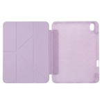PS iPad A16 / 10.9 (10. nesil) Tri Folding Standlı Kılıf - Lila
