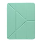 PS iPad A16 / 10.9 (10. nesil) Tri Folding Standlı Kılıf - Yeşil