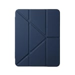 PS iPad A16 / 10.9 (10. nesil) Tri Folding Standlı Kılıf - Lacivert