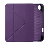 PS iPad A16 / 10.9 (10. nesil) Tri Folding Standlı Kılıf - Mor