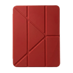 PS iPad A16 / 10.9 (10. nesil) Tri Folding Standlı Kılıf - Kırmızı