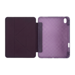 PS iPad A16 / 10.9 (10. nesil) Tri Folding Standlı Kılıf - Damson