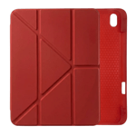 PS iPad A16 / 10.9 (10. nesil) Tri Folding Standlı Kılıf - Kırmızı