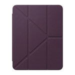 PS iPad A16 / 10.9 (10. nesil) Tri Folding Standlı Kılıf - Damson