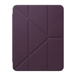 PS iPad A16 / 10.9 (10. nesil) Tri Folding Standlı Kılıf - Damson