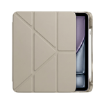 PS iPad Air 11 inç (M4)/(M3)/(M2) Tri Folding Standlı Kılıf - Bej