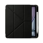 PS iPad Air 11 inç (M4)/(M3)/(M2) Tri Folding Standlı Kılıf - Siyah